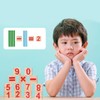 camelize camelize Montessori mathematisches Spielzeug Holz,Rechenstäbchen,Zahlenlernspiel, Pädagogisches Mathe-Spielzeug für Kinder