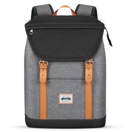 Tonyeee Rolltop Waterproof Backpack for Men and Women - Laptop Backpack 15.6 Inch with Laptop Compartment, Daypack for University, Work, Travel, Bicycle - Lightweight & Stylish