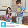 Nuby Kid’s Flip-it Reflex Push Button On-The-Go Printed Water Bottle