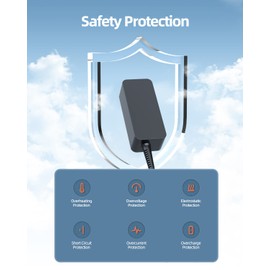 Superer 45 W Power Supply Charging Cable Suitable for HP 250 G7 G6 G5 G4 G3 G2 G8 G9, elitebook 725 G3 G4 735 G5 755 G3 G4 G5 745 G3 G4 G5 Laptop Charger