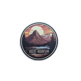 Colorado Rocky Mountain National Parks Service Vinyl Sticker | Support your parks | Outdoor quality and built to last | 3" tall