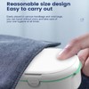 Denture Bath Box Cup Large Space Easy to Clean PP