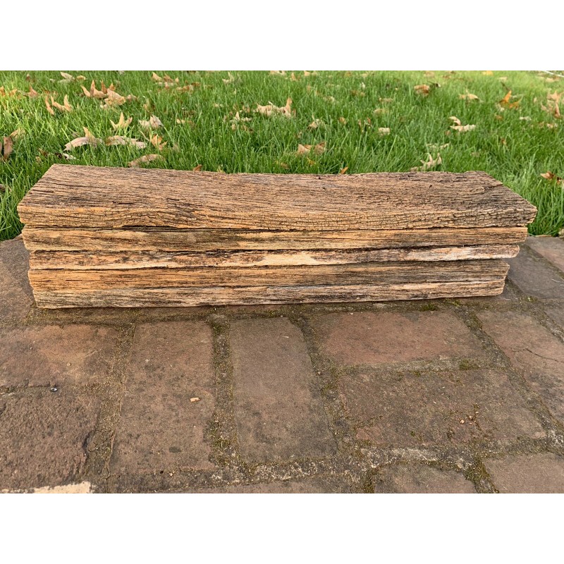 24" Reclaimed Rustic Fence Boards 5 Planks Weathered Barn Wood