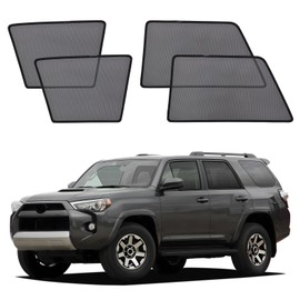 XCBYT Car Window Shades for 2011-2023 4Runner Sun Shade for Car Baby Side Window with Breathable Mesh Blocking 99% UV Glare and Privacy Protection Safe Driving for Napping, Camping, Dressing (4 PCS)