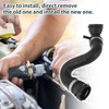 A ABSOPRO Radiator Hose for Volkswagen Touareg 3.0L 2011-2015 Rubber