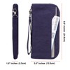 Zoppen RFID Travel Wallet & Documents Organizer Zipper Case, Family