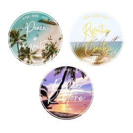 Zenglow Car Air Freshener - Variety Pack - Three [3] Fragrances - Long Lasting Air Freshener for Car and Home - Soothing Relaxing Aroma - Car Accessories Decor for Car Interior - Hanging Car Freshener