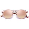 CARFIA Round Sunglasses for Women Polarised Women Sunglasses with 100%
