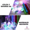 Importeek Juguete Varita Esfera Magica Luces Led Luminosa Colores