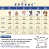 XPUDAC - Pijama de forro polar para perros pequeños y