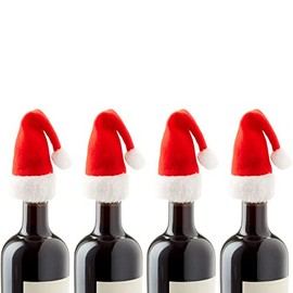 4 Christmas Bottle Toppers