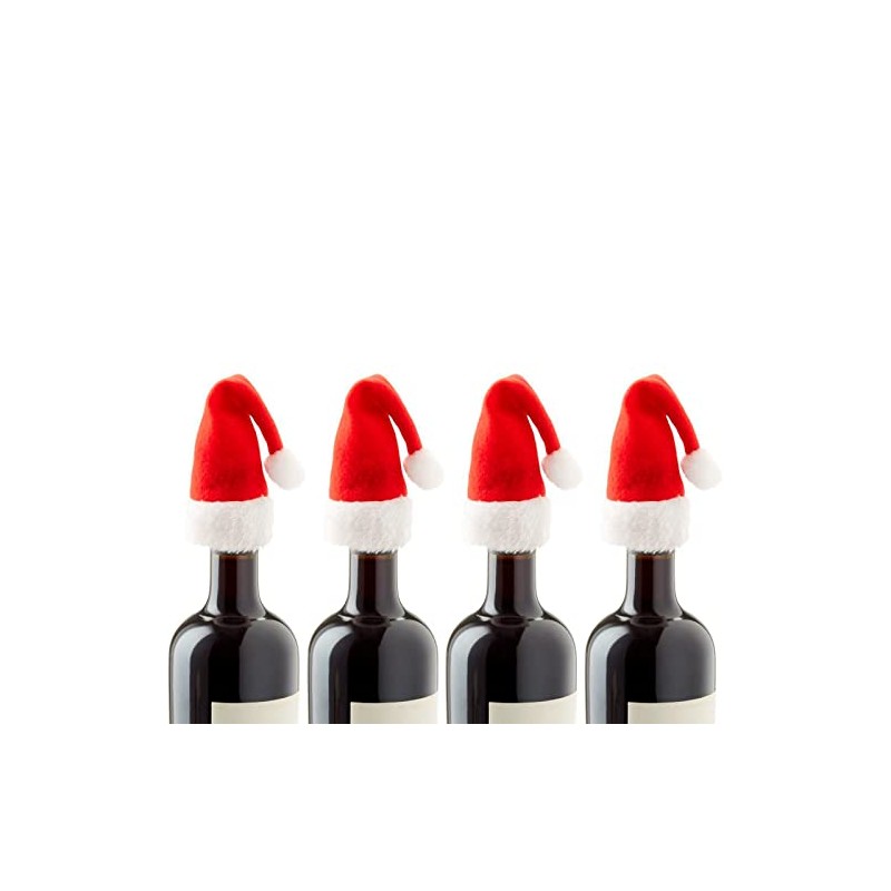 4 Christmas Bottle Toppers