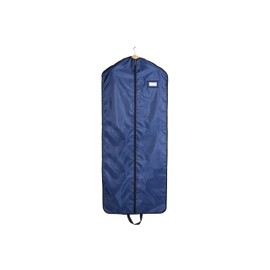 Covermates Keepsakes Garment Bag Set - Premium Polyester - Full Length Zipper - ID Window - Carrying Handles - Closet Storage, Blue