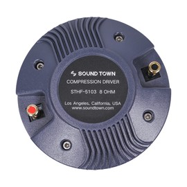 Sound Town 2" Titanium Compression Driver, 120W, Pro Audio Speaker Horn Driver ReplacementTweeter (STHF-5103)