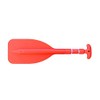 Basic Nature Unisex - Adult Mini Telescopic Paddle Orange 103cm