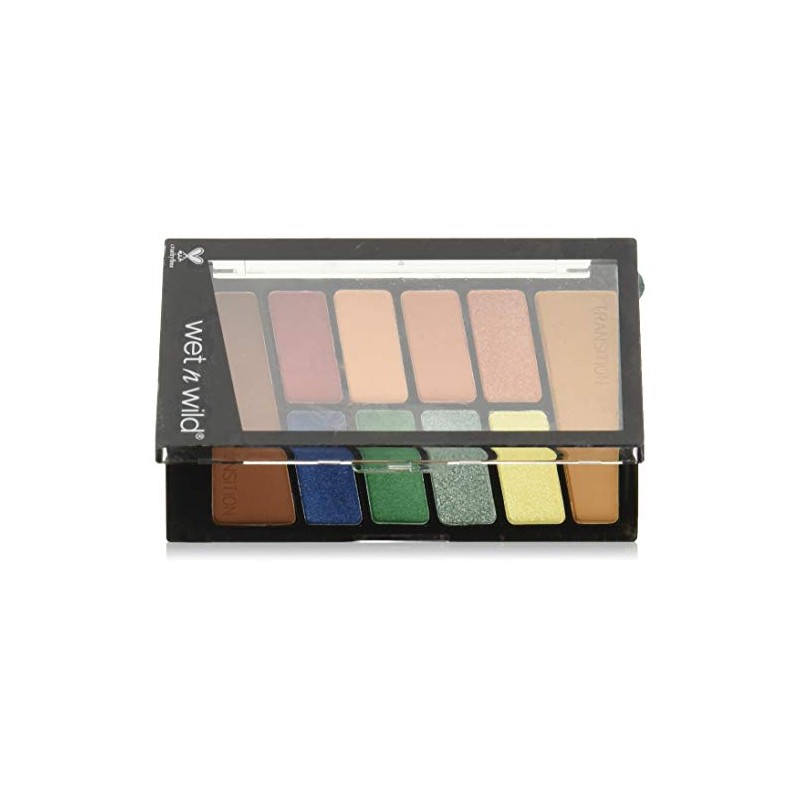 wet n wild Color Icon 10-Pan Eyeshadow Makeup Palette, Long