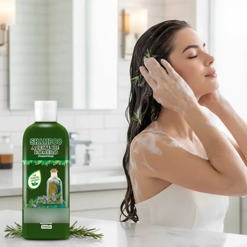 Shampoo Aceite De Romero Fortalecedor Capilar 500ml