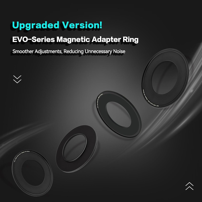 H&Y Step-Up Rings 55 to 67mm Step Up Ring Magnetic