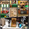INSOON INSOON Detective Agency Building Set with LED Light, 1231PCS
