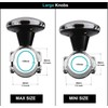 Hypersonic Large Bling Steering Wheel Knob Spinner - Compatible with