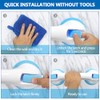 TZEKING Pack of 2 Grab Handles for Seniors, Shower Handle,