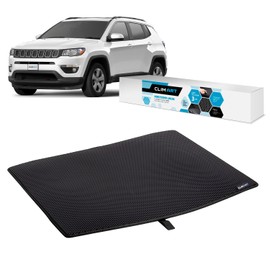 CLIM ART Cargo Liner for Jeep Compass 2017-2026 Custom Fit Trunk Mat, with Honeycomb Dirtproof & Waterproof Technology - All-Climate, Heavy Duty, Anti-Slip Cargo Liner, Luggage - FL01118201