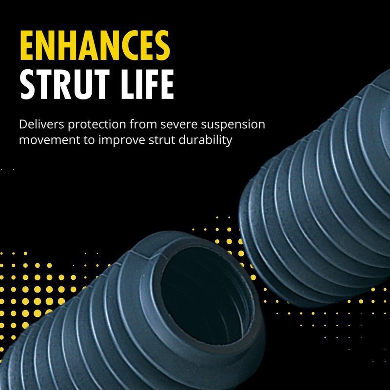 Strut-Mate 63631 Kit de Protectores y Cubre Polvo, color Amarillo,
