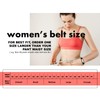 Earnda Women's Leather Belt Fashion Soft Faux Leather Waist Belts
