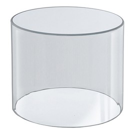 Azar Displays 556605 6-Inch W by 6-Inch H Clear Acrylic Cylinder
