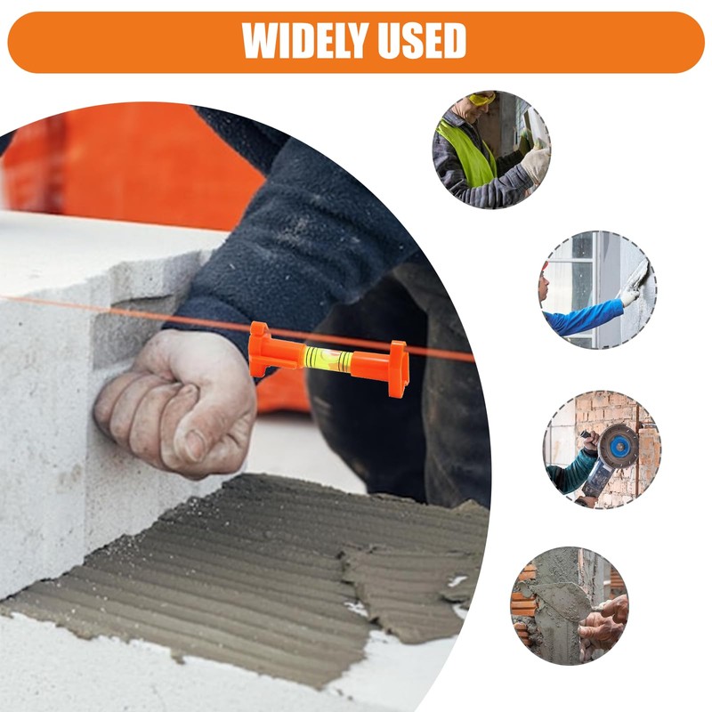 Bettinay 6PCS String Line Level, String Line Spirit Level for