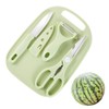 Mini Travel Cutting Board Set, 4 Pcs Portable Mini Camping