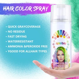 Temporary Hair Color,Temporary Hair Color Wax,Azonbey Kids Hair Wax Dye Pomades Disposable Natural Hair Strong Style Gel Cream Hair Dye-On 1-Day Washable (Powder Blue, 120ml)