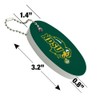 GRAPHICS & MORE North Dakota State University Floating Keychain Oval