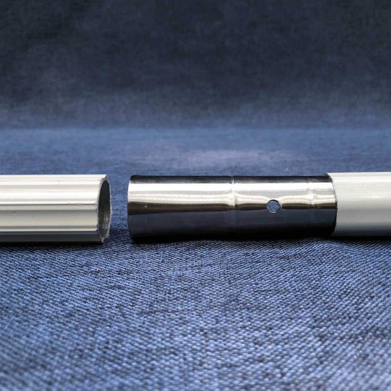 Fenteer 1 Piece Interior Fitting Pole Connector for 25mm Curtain