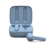 Glowster Bluetooth Headphones with Charging Box, 7 Hour Running Time, Blue, Ideal for Wireless Music and Calling