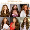 5X5 Brown Closure Body Wave Human Hair Hd Transparent Lace