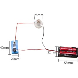 1 Pc Electrical Circuit Experiment Kit, Small Bulb Lights Up Kit Basic Physic Science Playset Educational Kit Use Safety Easy Installation, Learning and Education, Educational Science Kits