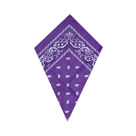 Underground Kulture Purple Bandana Paisley Scarf (Purple Bandana), Violet, UK 44