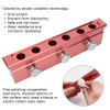 12.1mm 6 Holes Dual Use Aluminium Alloy DIY Lipstick Mold