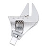 Adjustable Wrench Head Industrial Grade Torsion Ultra Large Opening CRV