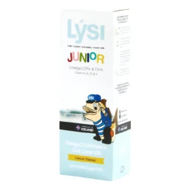 Lysi Omega 3 Epa Y Dha Aceite De Hígado De Bacalao Para Niño