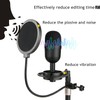 Frgyee Seiren Mini Desktop Microphone Stand with Microphone Spider and