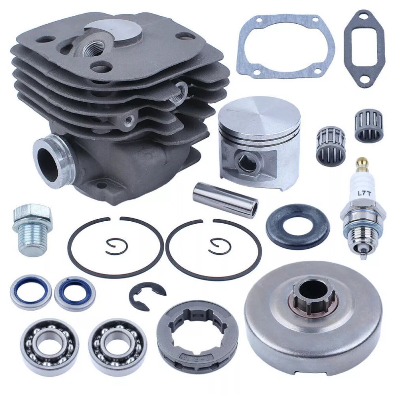 For Husqvarna, For Jonsered Cylinder Piston Top End Rebuild Kit