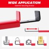 Extension Clamp Tool Manual Adjustable Nuts Bolt Holder & Hose