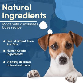 Dogs Deserve It Happy Birthday Dog Bone | Molasses Based Recipe with Human Grade Ingredients Wheat, Corn, and Soy Free | 100% Made in USA Edible Dog Bone for Dogs Birthday