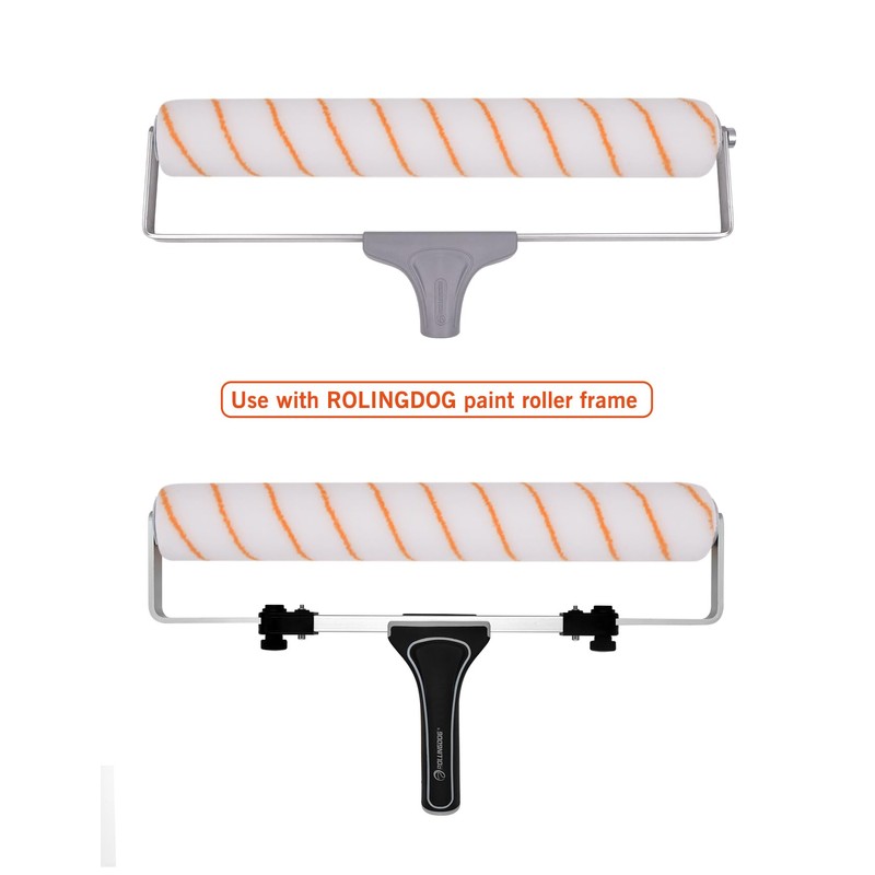 ROLLINGDOG 18" Paint Roller Covers - Large Paint Roller Sleeves