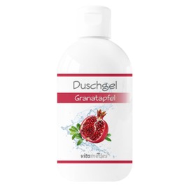 Vitamedes Shower Gel, Mild Cleansing, Good Foaming, Skin Care (Pomegranate)