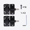 Self Closing Hinges for Vinyl/Wooden Door, Easy to Install and