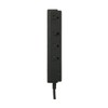 BUFFALO BSTAPSDC820BK 2/3 Pin Power Strip 4+ 4 Outlet Type,