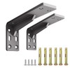 2 PCS Escuadras para Repisas, Escuadras para Repisas Reforzadas. Resistentes